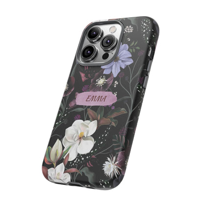 Phone Cases, Personalised Floral Pattern Ultra Plus Pro Cover, iPhone 16, 15, 14, 13+, Samsung Galaxy S23, S22, Custom Case