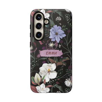 Phone Cases, Personalised Floral Pattern Ultra Plus Pro Cover, iPhone 16, 15, 14, 13+, Samsung Galaxy S23, S22, Custom Case
