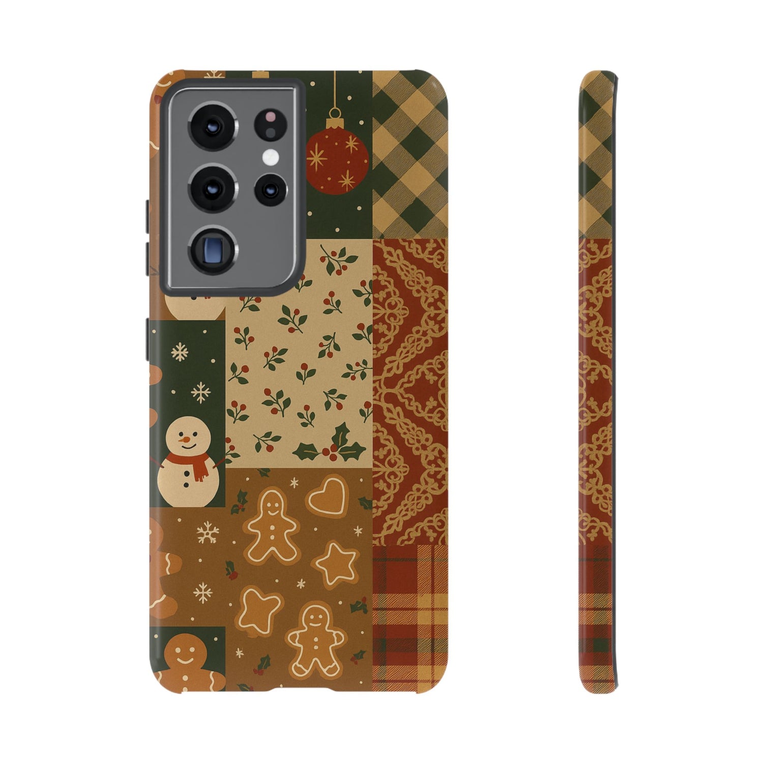 Cute Christmas Phone Case for this Festive Season - Tough Design Samsung Galaxy S21 Ultra Glossy
