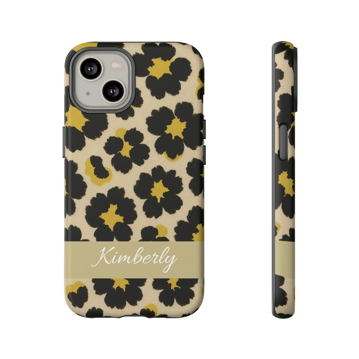 Neon Safari Bloom Phone Case - Tough Protective Cover for iPhone, Samsung &amp; Google Pixel iPhone 14 Matte