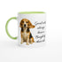 Good Cooks Always Have a Beagle Mug - 11oz Ceramic Gift for Dog Lovers Ceramic Green