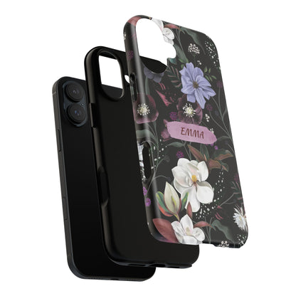 Phone Cases, Personalised Floral Pattern Ultra Plus Pro Cover, iPhone 16, 15, 14, 13+, Samsung Galaxy S23, S22, Custom Case