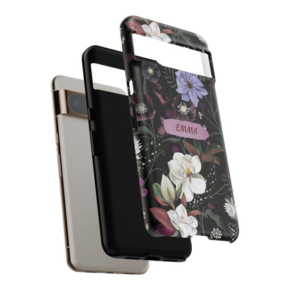 Phone Cases, Personalised Floral Pattern Ultra Plus Pro Cover, iPhone 16, 15, 14, 13+, Samsung Galaxy S23, S22, Custom Case