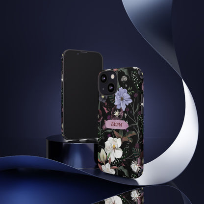 Phone Cases, Personalised Floral Pattern Ultra Plus Pro Cover, iPhone 16, 15, 14, 13+, Samsung Galaxy S23, S22, Custom Case