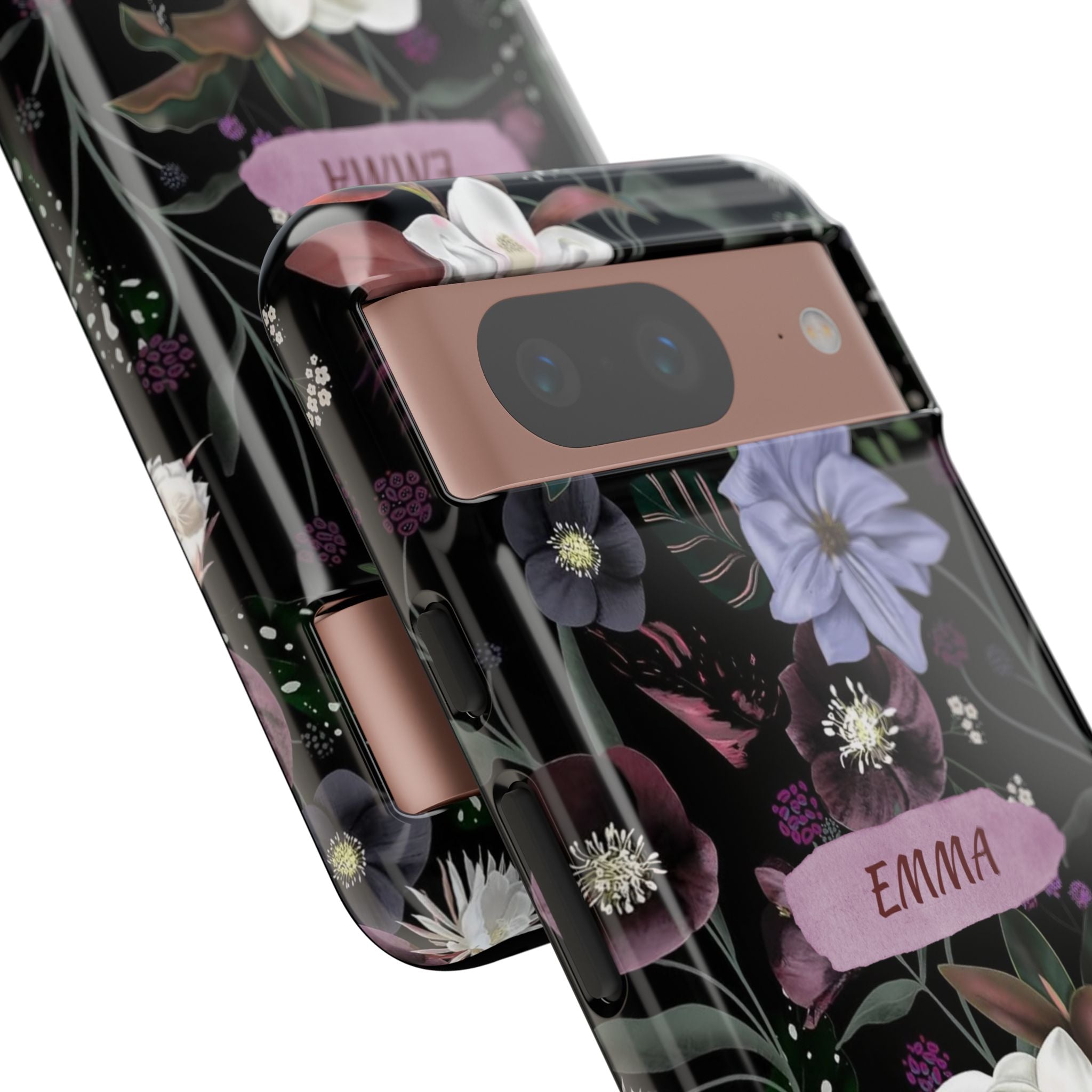 Phone Cases, Personalised Floral Pattern Ultra Plus Pro Cover, iPhone 16, 15, 14, 13+, Samsung Galaxy S23, S22, Custom Case