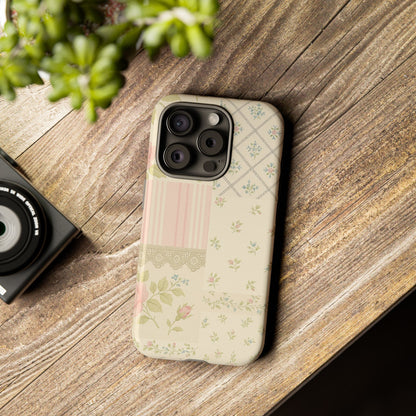 Floral Phone Case, Floral Tough Case, Protective Phone Case, Flower Case, Tough Phone Cover, Floral Tech Accessory