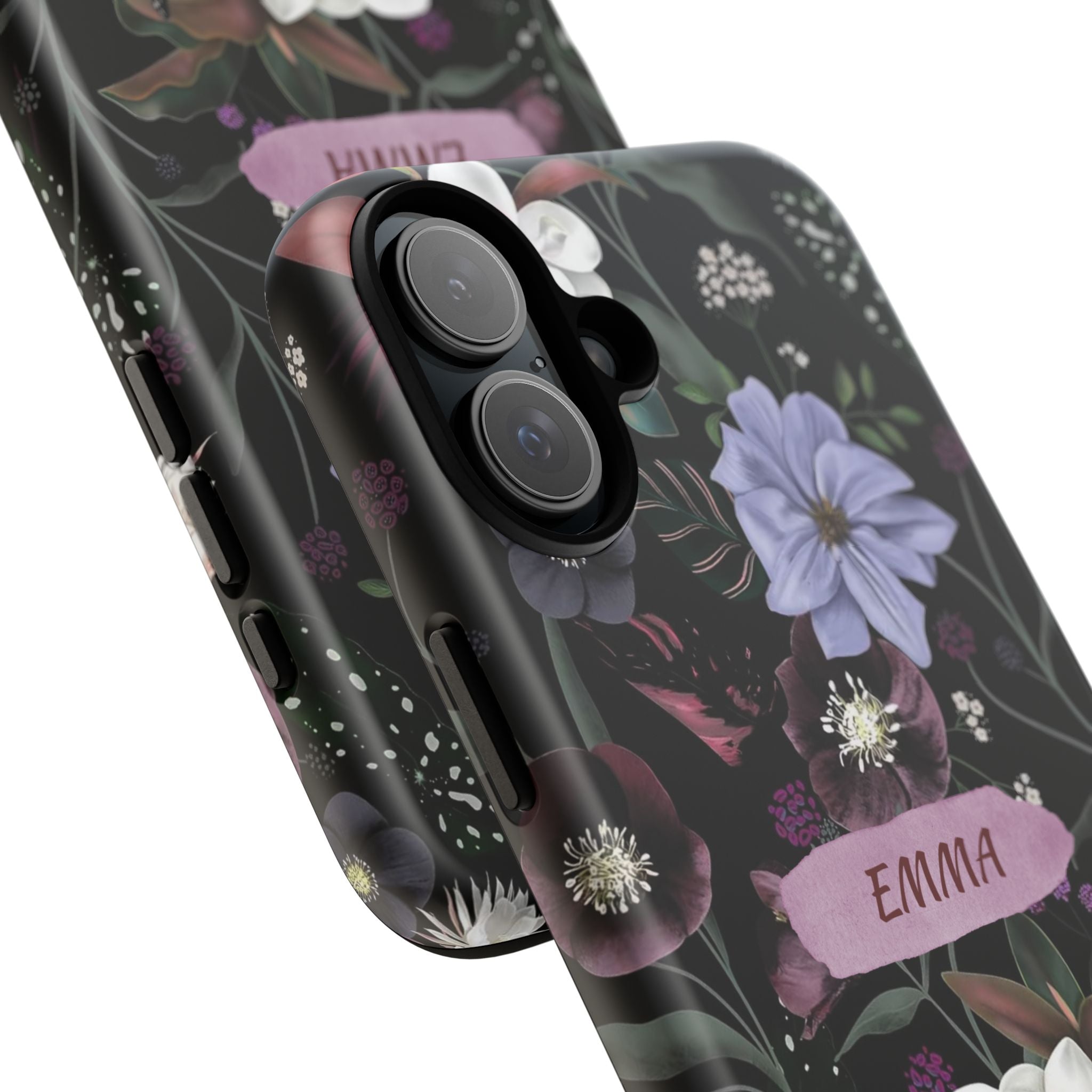 Phone Cases, Personalised Floral Pattern Ultra Plus Pro Cover, iPhone 16, 15, 14, 13+, Samsung Galaxy S23, S22, Custom Case