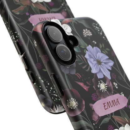Phone Cases, Personalised Floral Pattern Ultra Plus Pro Cover, iPhone 16, 15, 14, 13+, Samsung Galaxy S23, S22, Custom Case