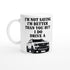 Personalized White Ford Ranger Wildtrak Mug - Custom Offroad Car Lover Gift | 11oz Ceramic - Colorful Design Ceramic White