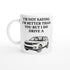 Funny Range Rover Mug – 11oz Luxury Car Driver Gift, Bold Statement Coffee Cup, Land Rover, Range Rover Gen 3 Lover Gift for Him or Her Ceramic White