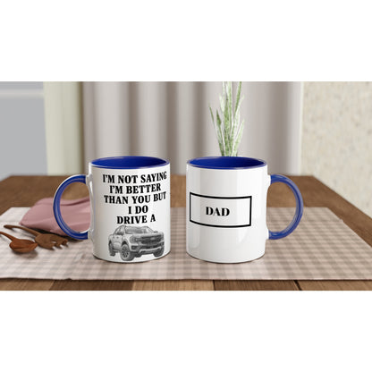 Personalized Ford Ranger Wildtrak Mug - Unique Car Lover Dad Gift | 11oz Ceramic Cup