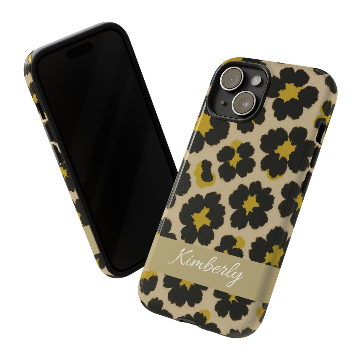 Neon Safari Bloom Phone Case - Tough Protective Cover for iPhone, Samsung &amp; Google Pixel