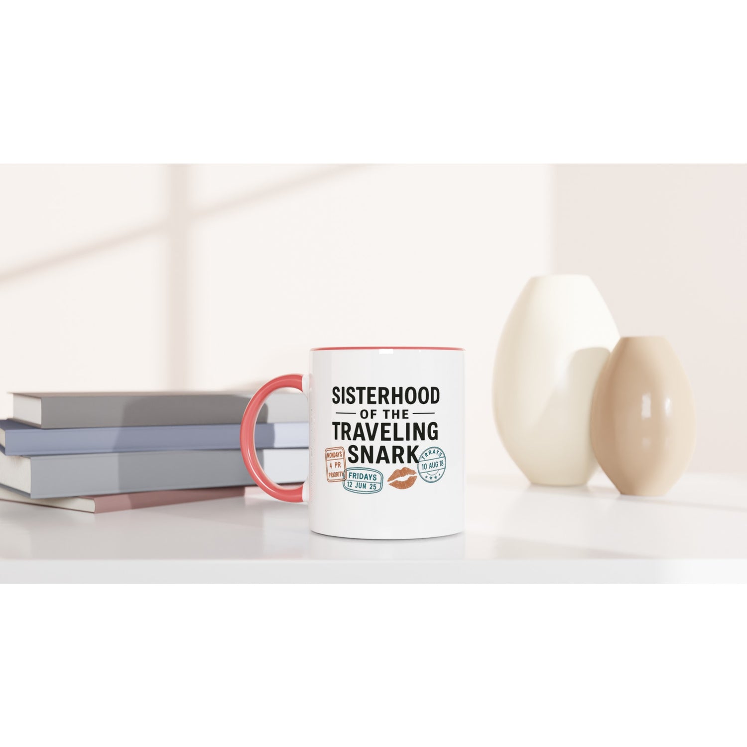 Sisterhood of the Traveling Snark Mug | Funny Ceramic Coffee Cup | Gift for Friends