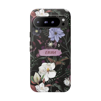 Phone Cases, Personalised Floral Pattern Ultra Plus Pro Cover, iPhone 16, 15, 14, 13+, Samsung Galaxy S23, S22, Custom Case