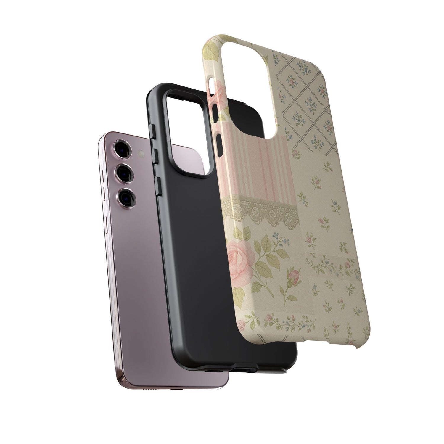 Floral Phone Case, Floral Tough Case, Protective Phone Case, Flower Case, Tough Phone Cover, Floral Tech Accessory