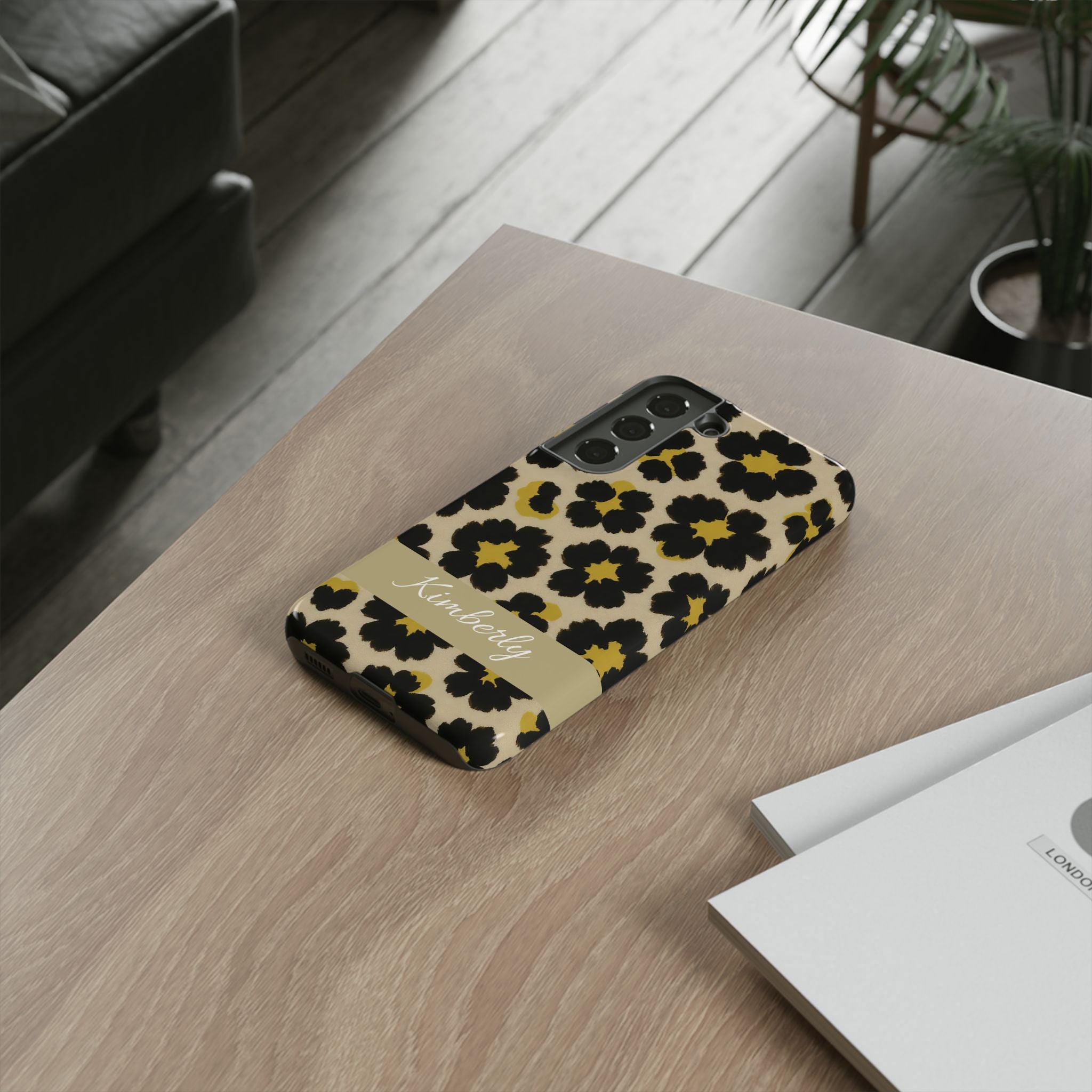 Neon Safari Bloom Phone Case - Tough Protective Cover for iPhone, Samsung &amp; Google Pixel