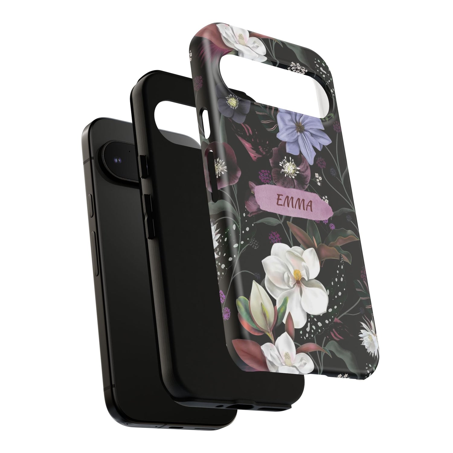 Phone Cases, Personalised Floral Pattern Ultra Plus Pro Cover, iPhone 16, 15, 14, 13+, Samsung Galaxy S23, S22, Custom Case