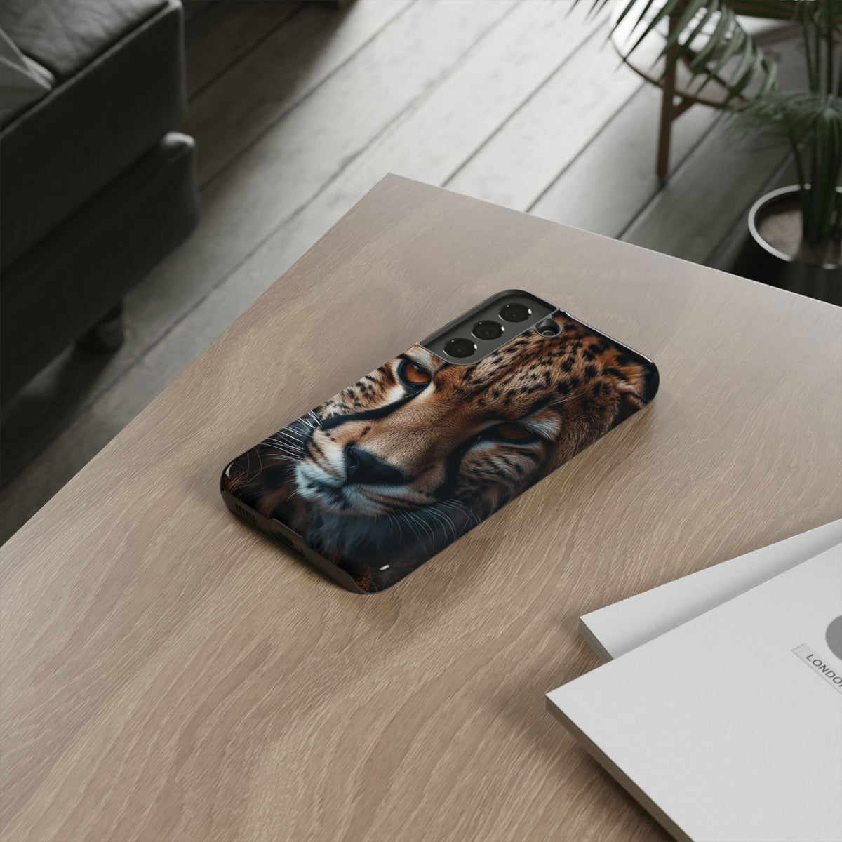 Spirit of the Wild - Cheetah Gaze Phone Case