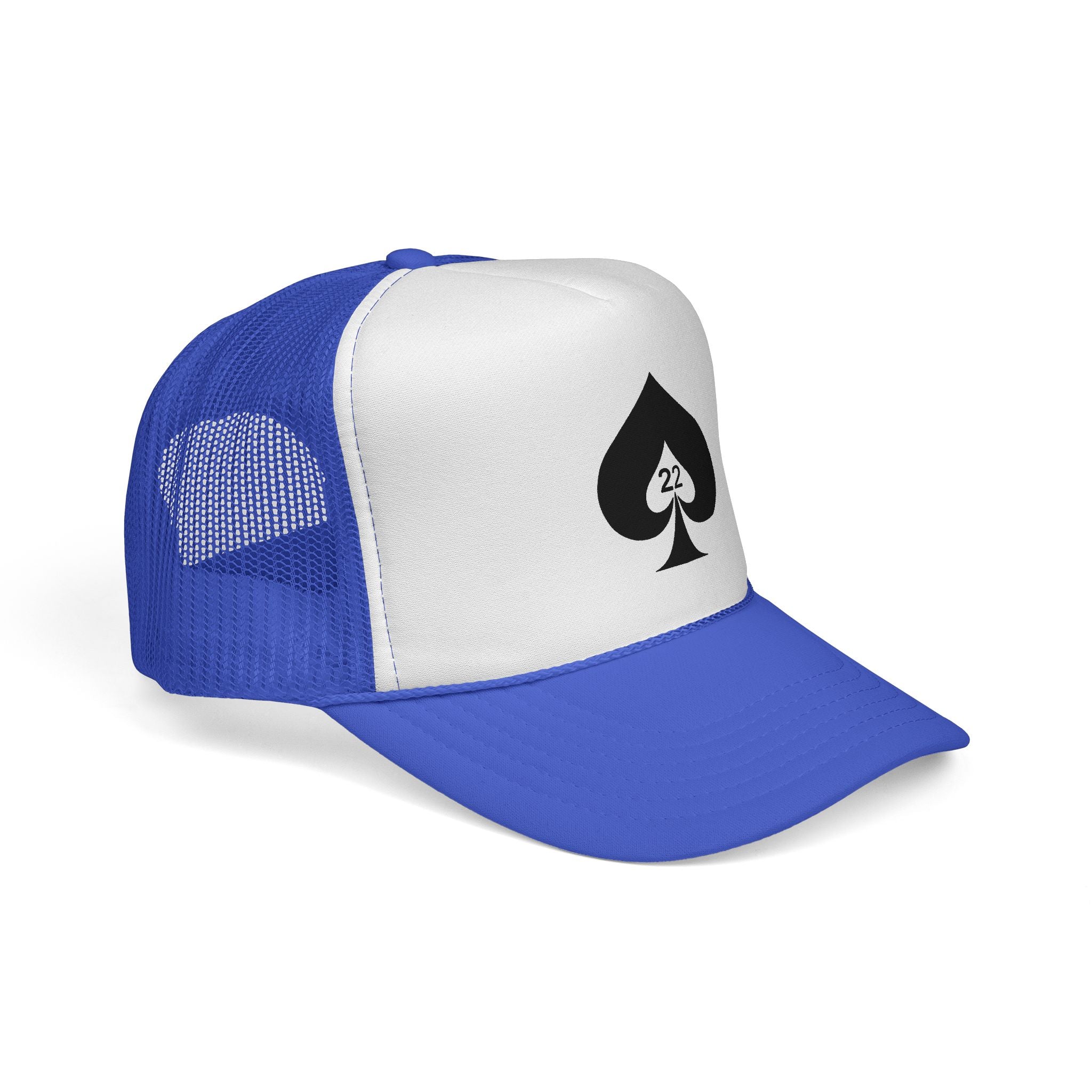 Ace of Spades Trucker Hat - Stylish Mesh Cap for Gamers, Outdoor Adventures &amp; Festivals | Adjustable Snapback