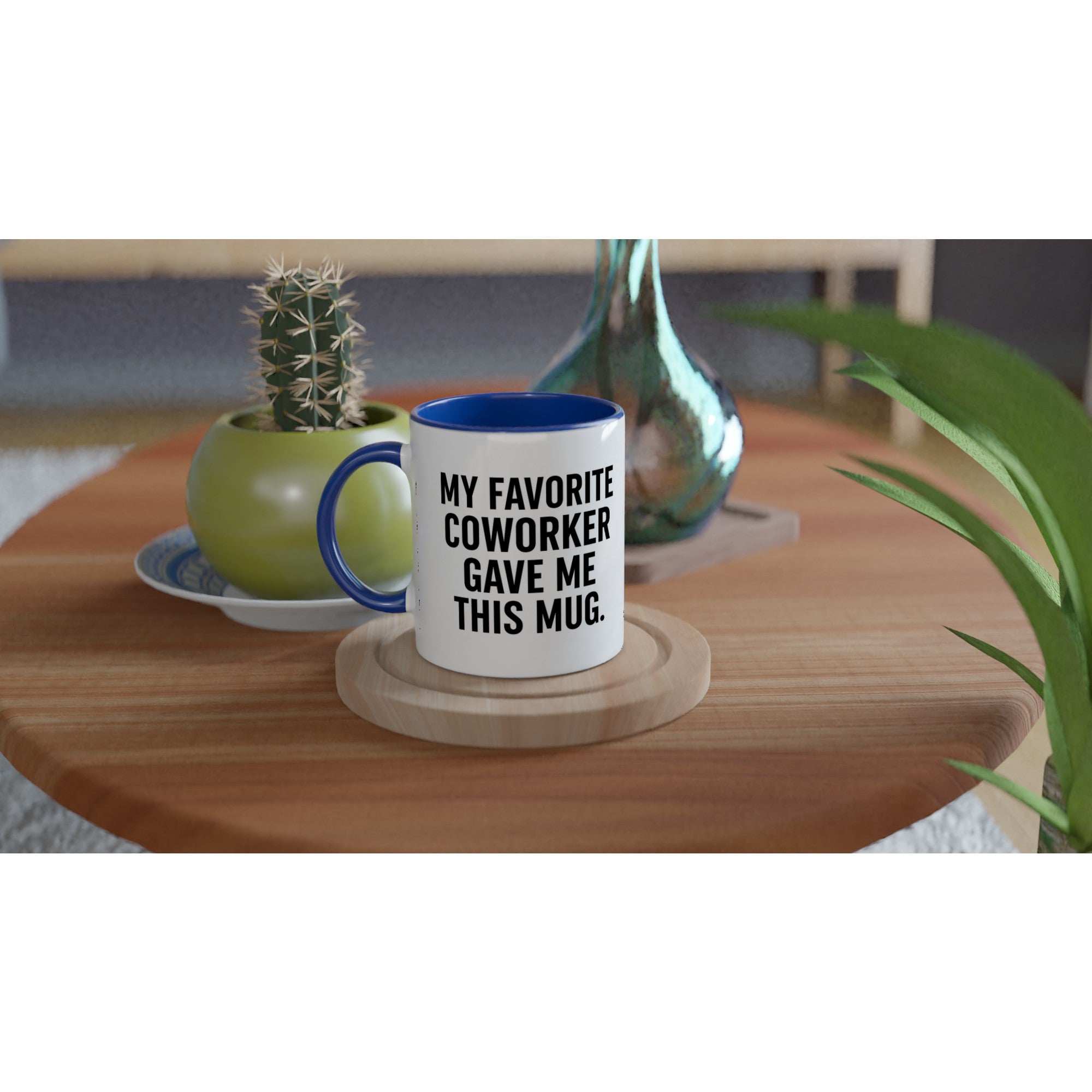 My Favorite Coworker Mug - Funny Gift for Office Friends - Ceramic 11oz Coffee Cup