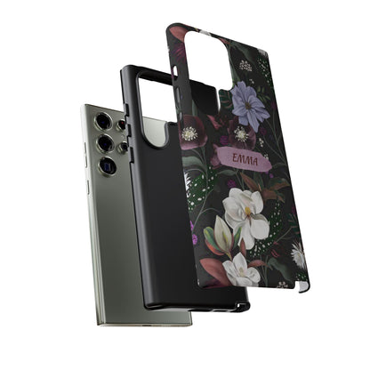 Phone Cases, Personalised Floral Pattern Ultra Plus Pro Cover, iPhone 16, 15, 14, 13+, Samsung Galaxy S23, S22, Custom Case