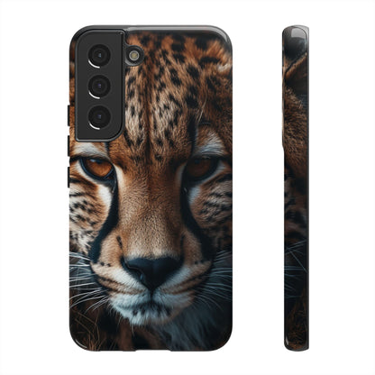 Spirit of the Wild - Cheetah Gaze Phone Case Samsung Galaxy S22 Glossy