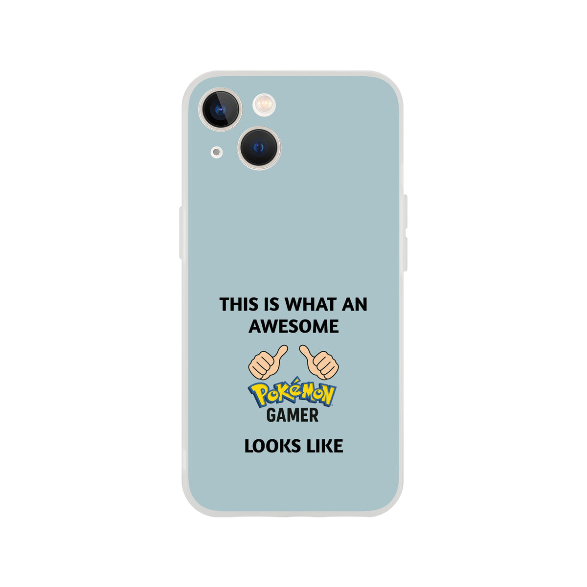 Awesome Pokémon Gamer iPhone Case - Cute &amp; Funny Flexi Case iPhone 13