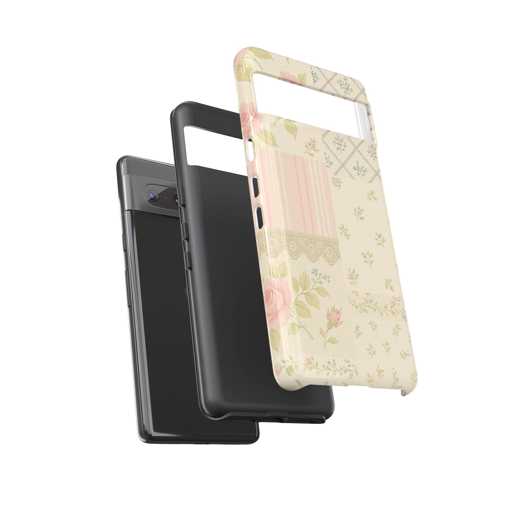 Floral Phone Case, Floral Tough Case, Protective Phone Case, Flower Case, Tough Phone Cover, Floral Tech Accessory