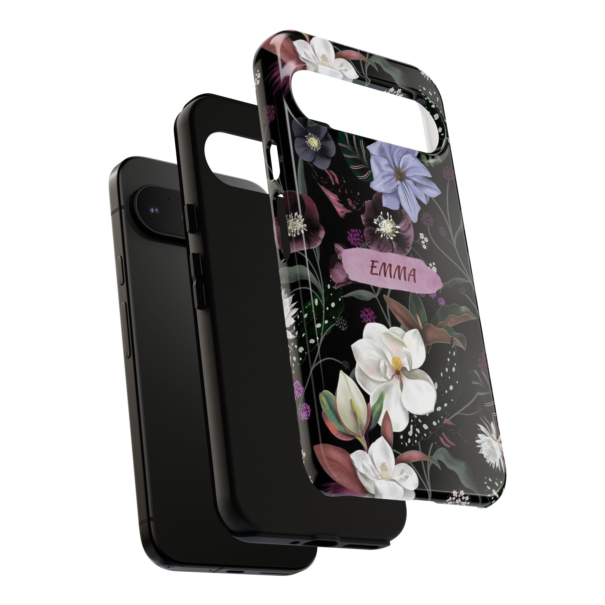 Phone Cases, Personalised Floral Pattern Ultra Plus Pro Cover, iPhone 16, 15, 14, 13+, Samsung Galaxy S23, S22, Custom Case