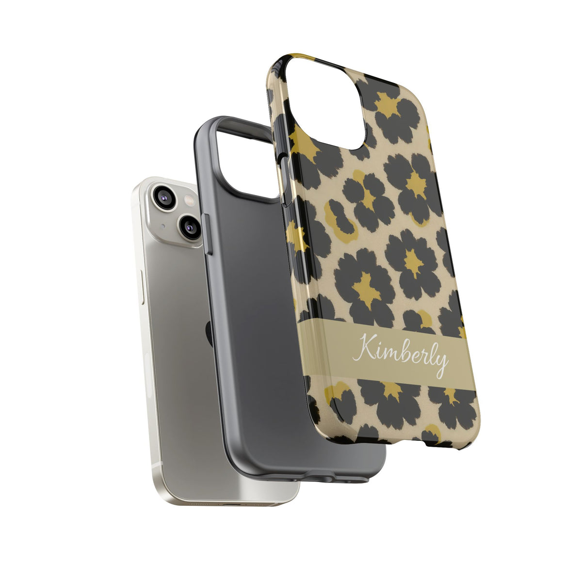 Neon Safari Bloom Phone Case - Tough Protective Cover for iPhone, Samsung &amp; Google Pixel