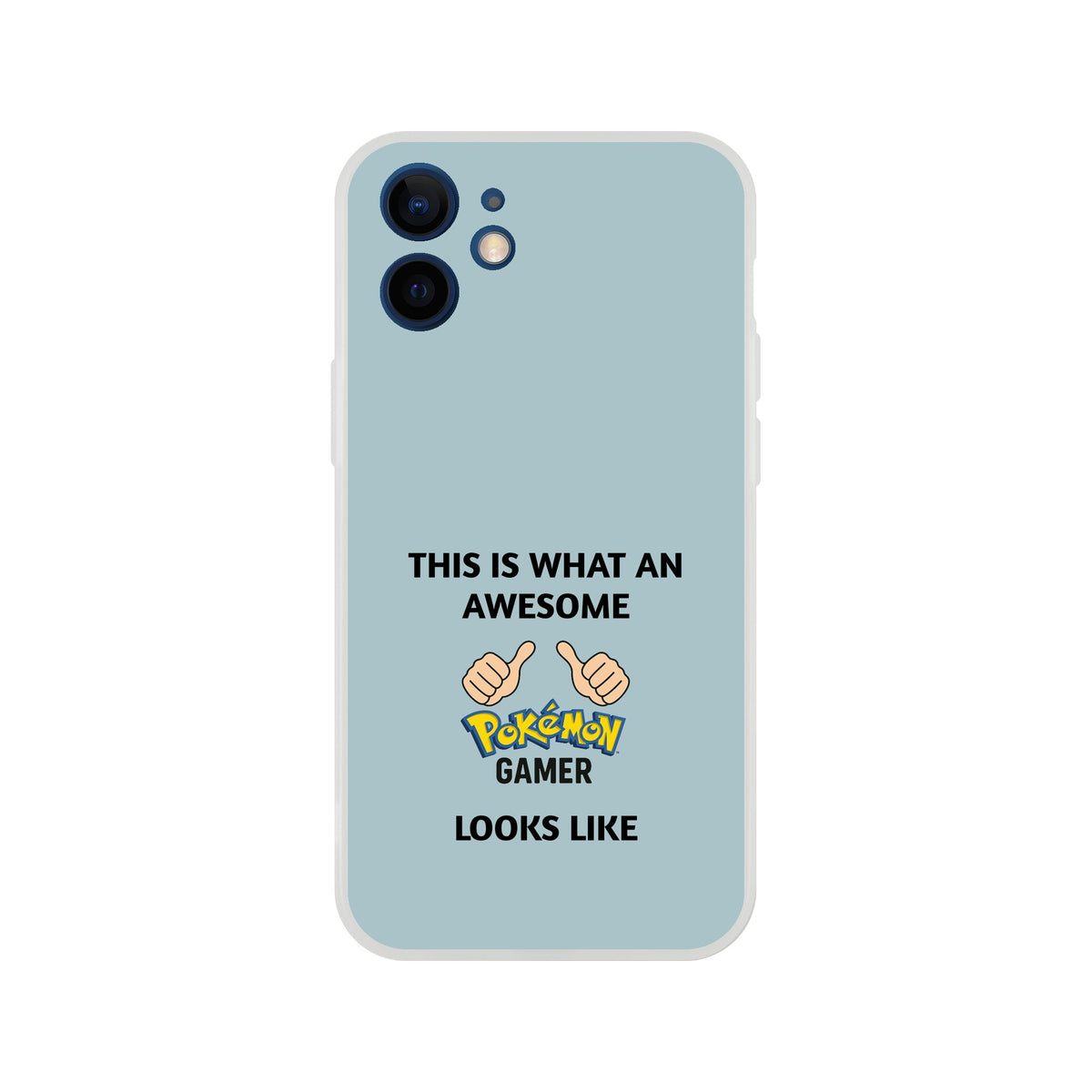 Awesome Pokémon Gamer iPhone Case - Cute &amp; Funny Flexi Case iPhone 12 Mini