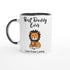 Personalized Lion Best Daddy Ever Mug - Father&
