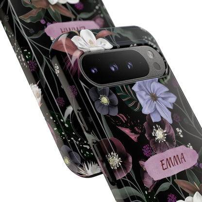 Phone Cases, Personalised Floral Pattern Ultra Plus Pro Cover, iPhone 16, 15, 14, 13+, Samsung Galaxy S23, S22, Custom Case