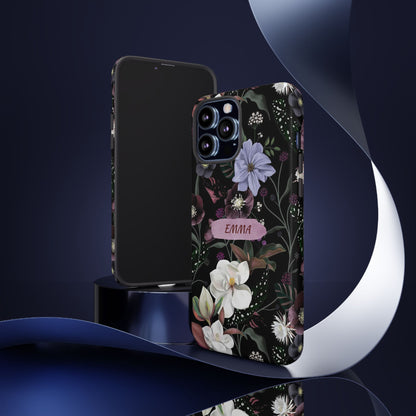 Phone Cases, Personalised Floral Pattern Ultra Plus Pro Cover, iPhone 16, 15, 14, 13+, Samsung Galaxy S23, S22, Custom Case