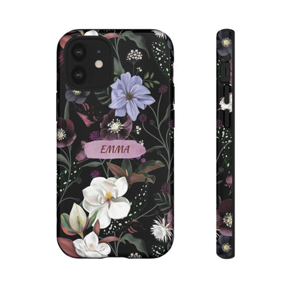 Phone Cases, Personalised Floral Pattern Ultra Plus Pro Cover, iPhone 16, 15, 14, 13+, Samsung Galaxy S23, S22, Custom Case