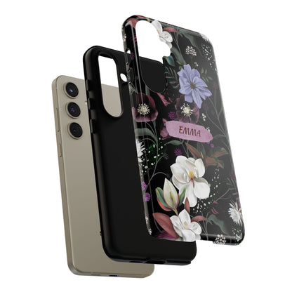 Phone Cases, Personalised Floral Pattern Ultra Plus Pro Cover, iPhone 16, 15, 14, 13+, Samsung Galaxy S23, S22, Custom Case