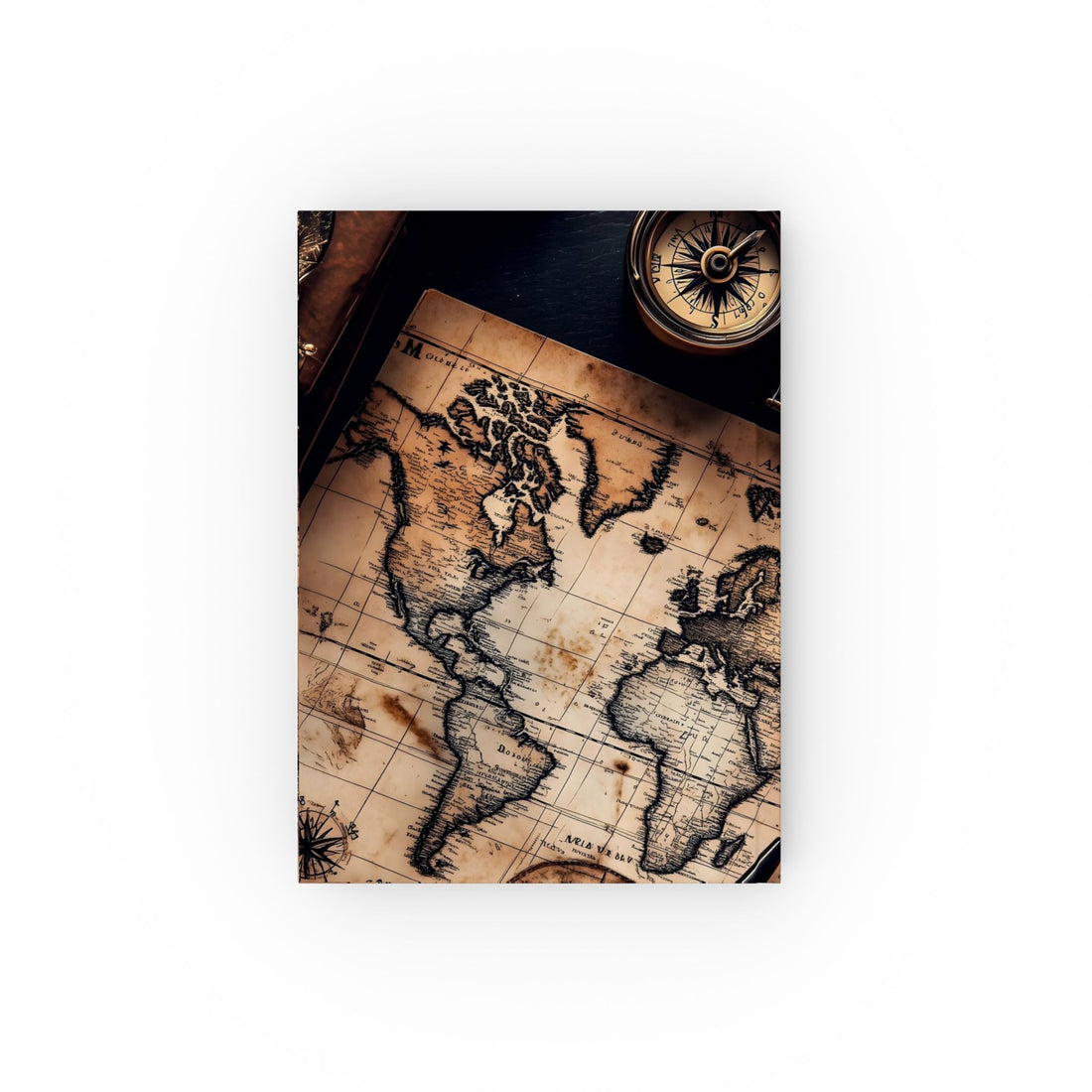 Personalized Travel Journal, Leather Notebook, Gift for Adventurers - Writing Journal, Travel Diary