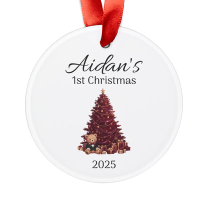 Personalized Christmas Ornament - Keepsake Decoration for Christmas Tree Decoration