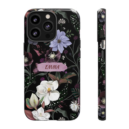 Phone Cases, Personalised Floral Pattern Ultra Plus Pro Cover, iPhone 16, 15, 14, 13+, Samsung Galaxy S23, S22, Custom Case