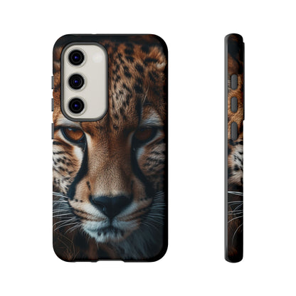 Spirit of the Wild - Cheetah Gaze Phone Case Samsung Galaxy S23 Matte