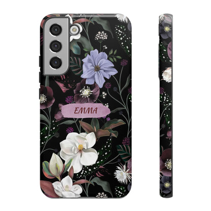 Phone Cases, Personalised Floral Pattern Ultra Plus Pro Cover, iPhone 16, 15, 14, 13+, Samsung Galaxy S23, S22, Custom Case