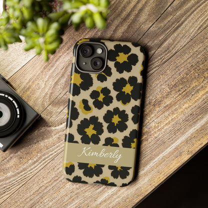 Neon Safari Bloom Phone Case - Tough Protective Cover for iPhone, Samsung &amp; Google Pixel