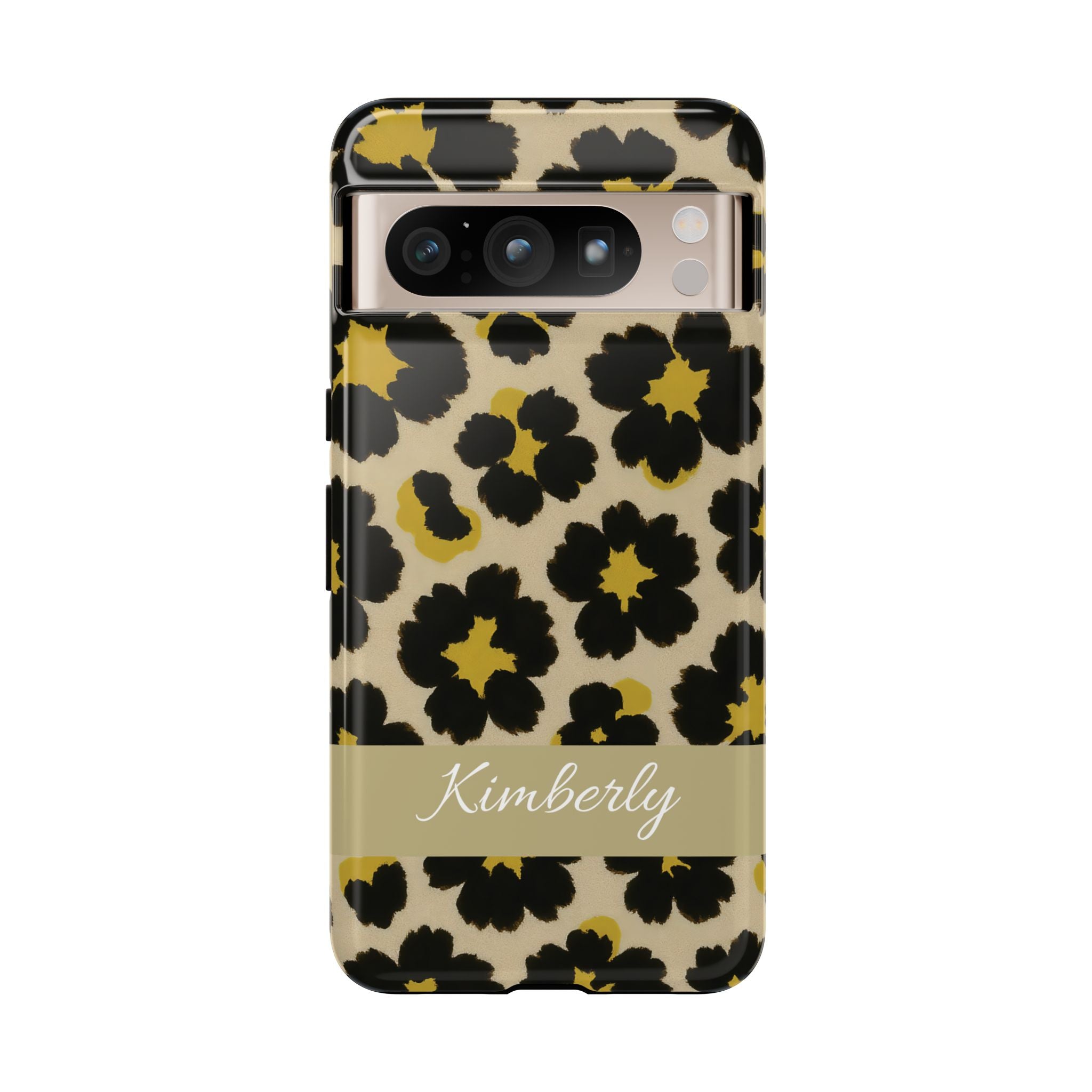 Neon Safari Bloom Phone Case - Tough Protective Cover for iPhone, Samsung &amp; Google Pixel Google Pixel 8 Pro Glossy
