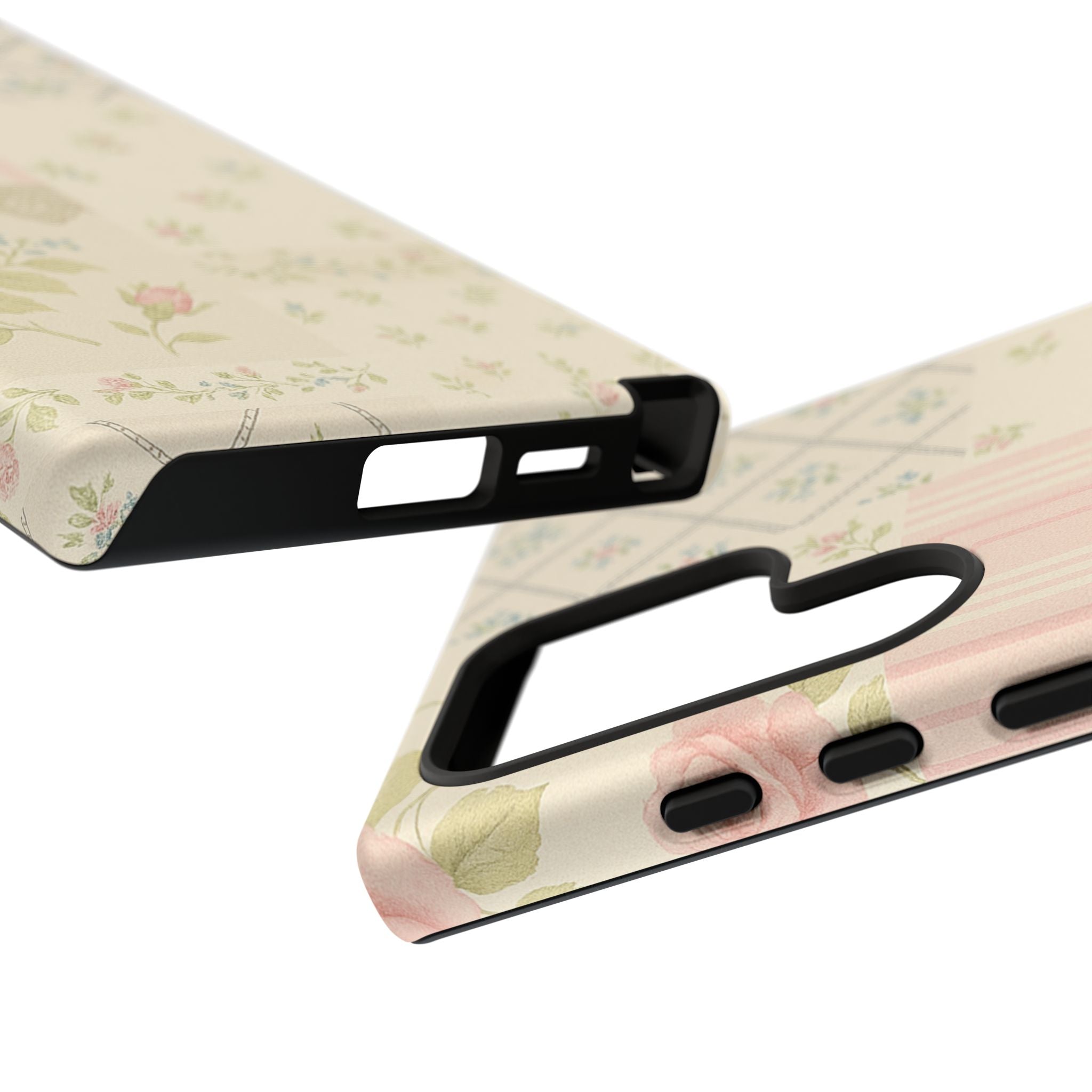 Floral Phone Case, Floral Tough Case, Protective Phone Case, Flower Case, Tough Phone Cover, Floral Tech Accessory