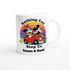 Personalized Disney Mug - Mickey & Minnie Runaway Railway Gift, Magic Kingdom Coffee Mug, Disneyland Keepsake Ceramic White