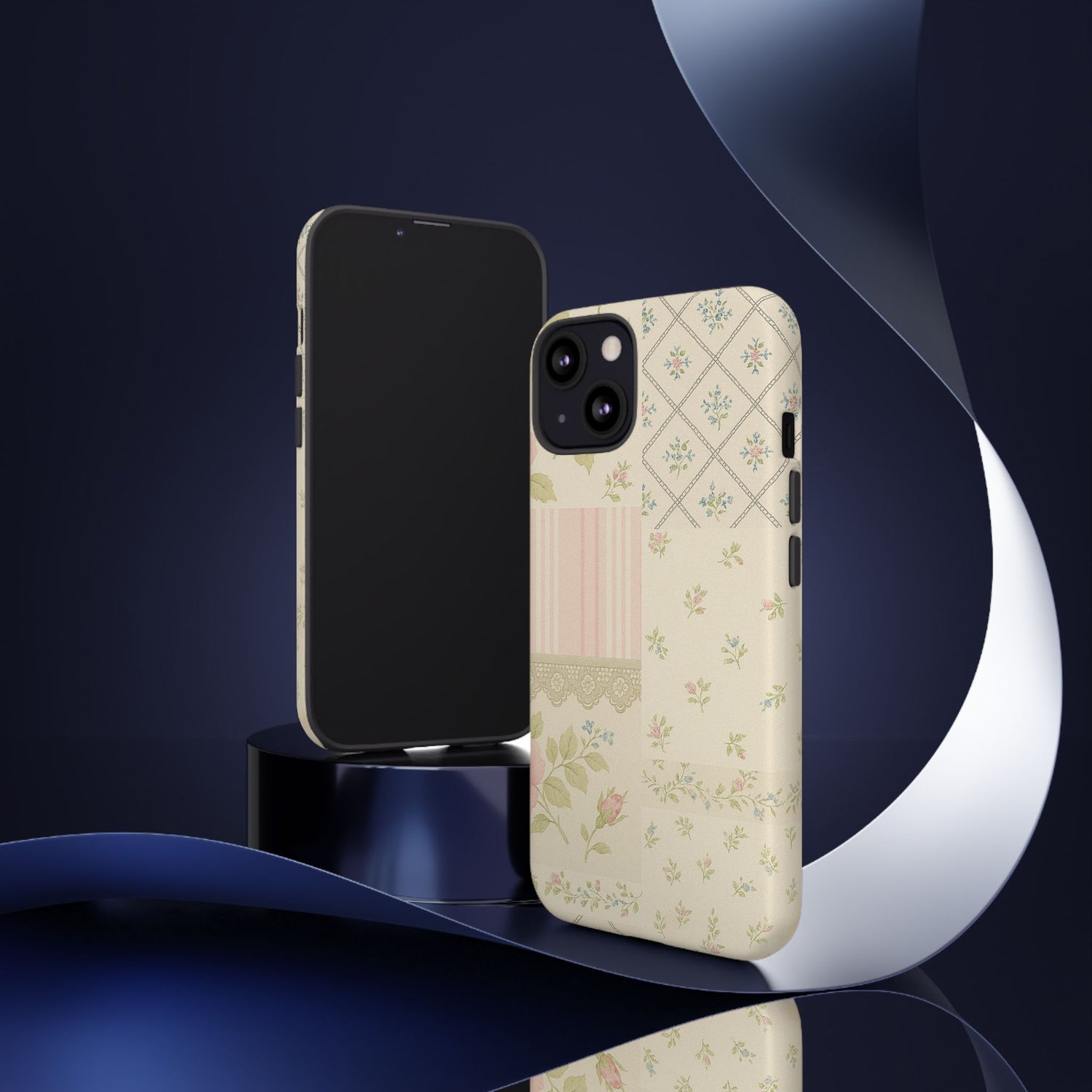 Floral Phone Case, Floral Tough Case, Protective Phone Case, Flower Case, Tough Phone Cover, Floral Tech Accessory