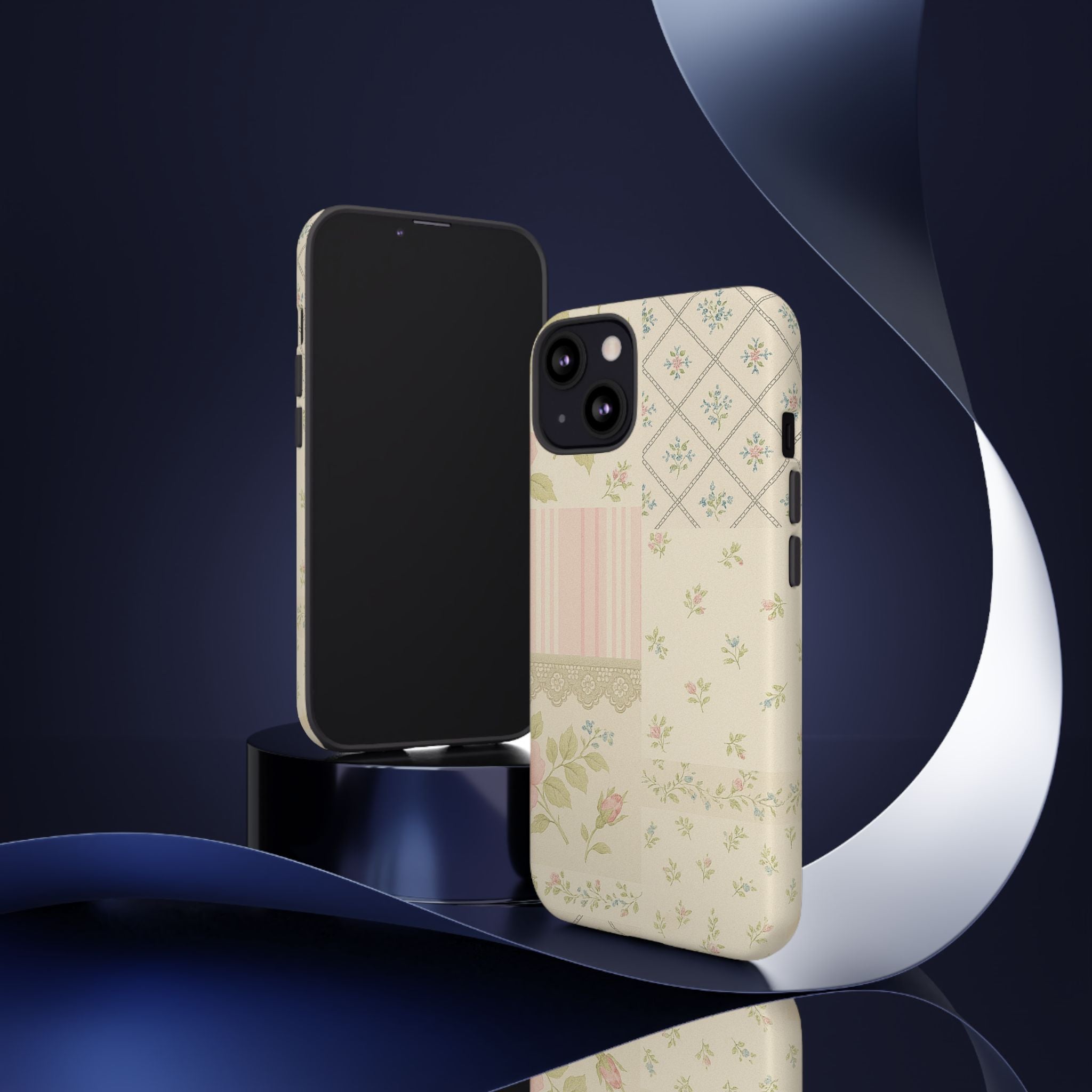 Floral Phone Case, Floral Tough Case, Protective Phone Case, Flower Case, Tough Phone Cover, Floral Tech Accessory