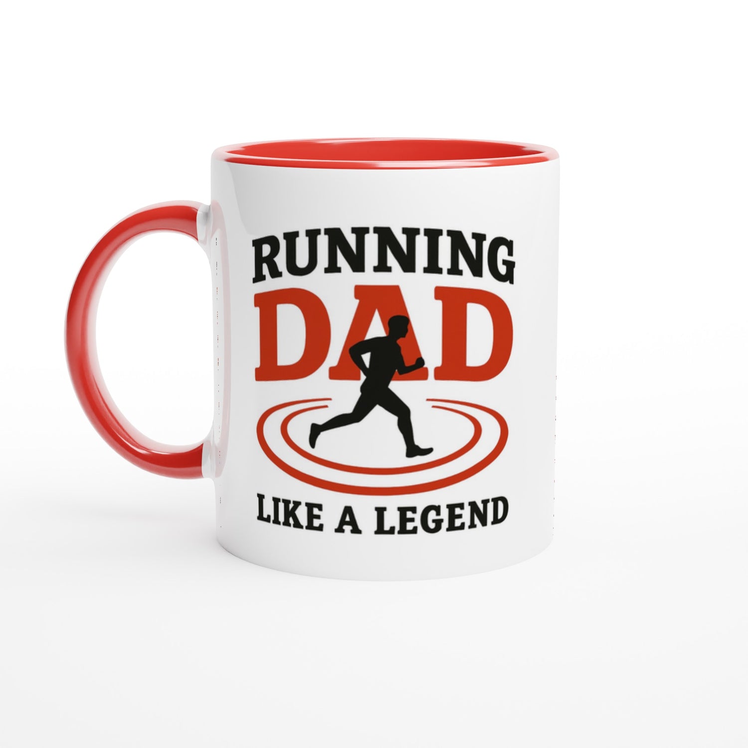 Running Dad Mug - Like a Legend | 11oz Gift for Marathon Runners