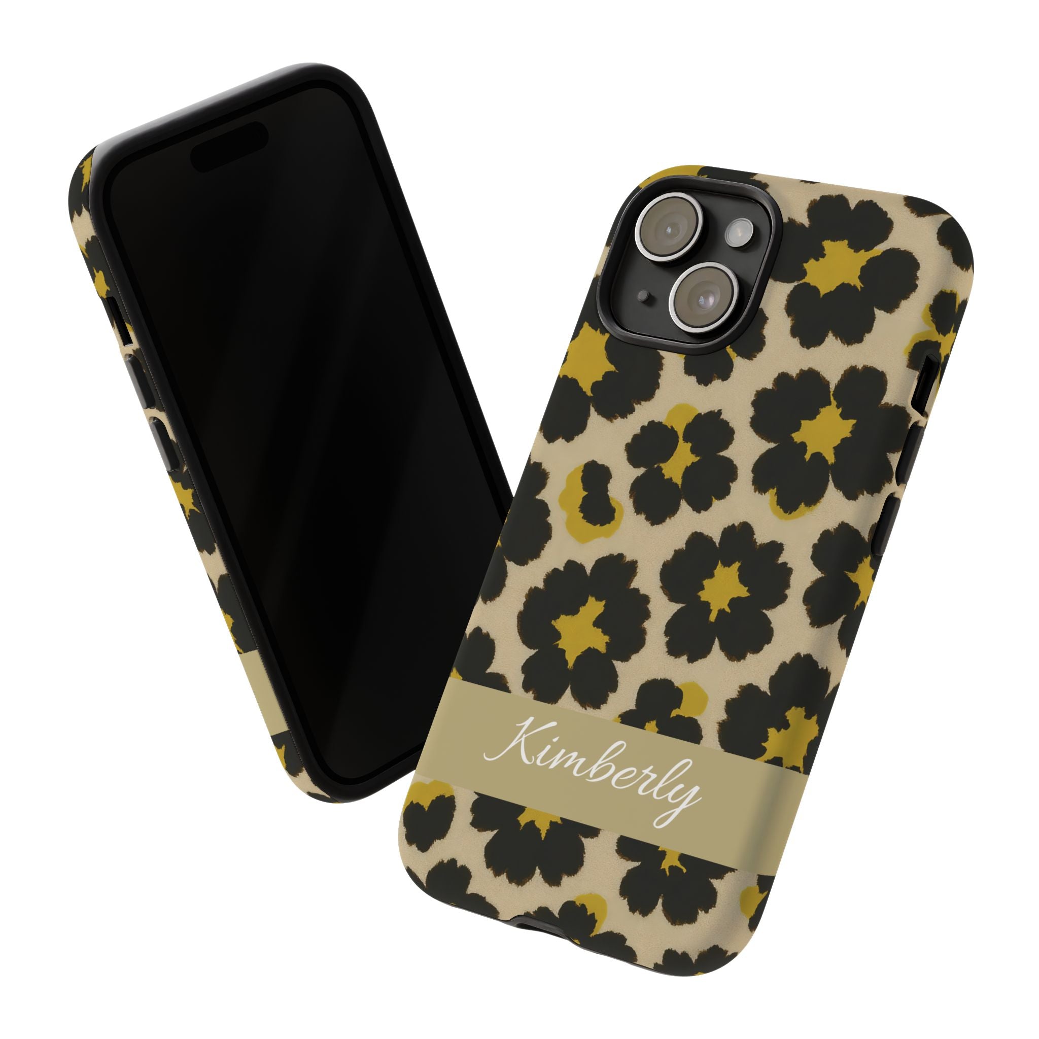 Neon Safari Bloom Phone Case - Tough Protective Cover for iPhone, Samsung &amp; Google Pixel