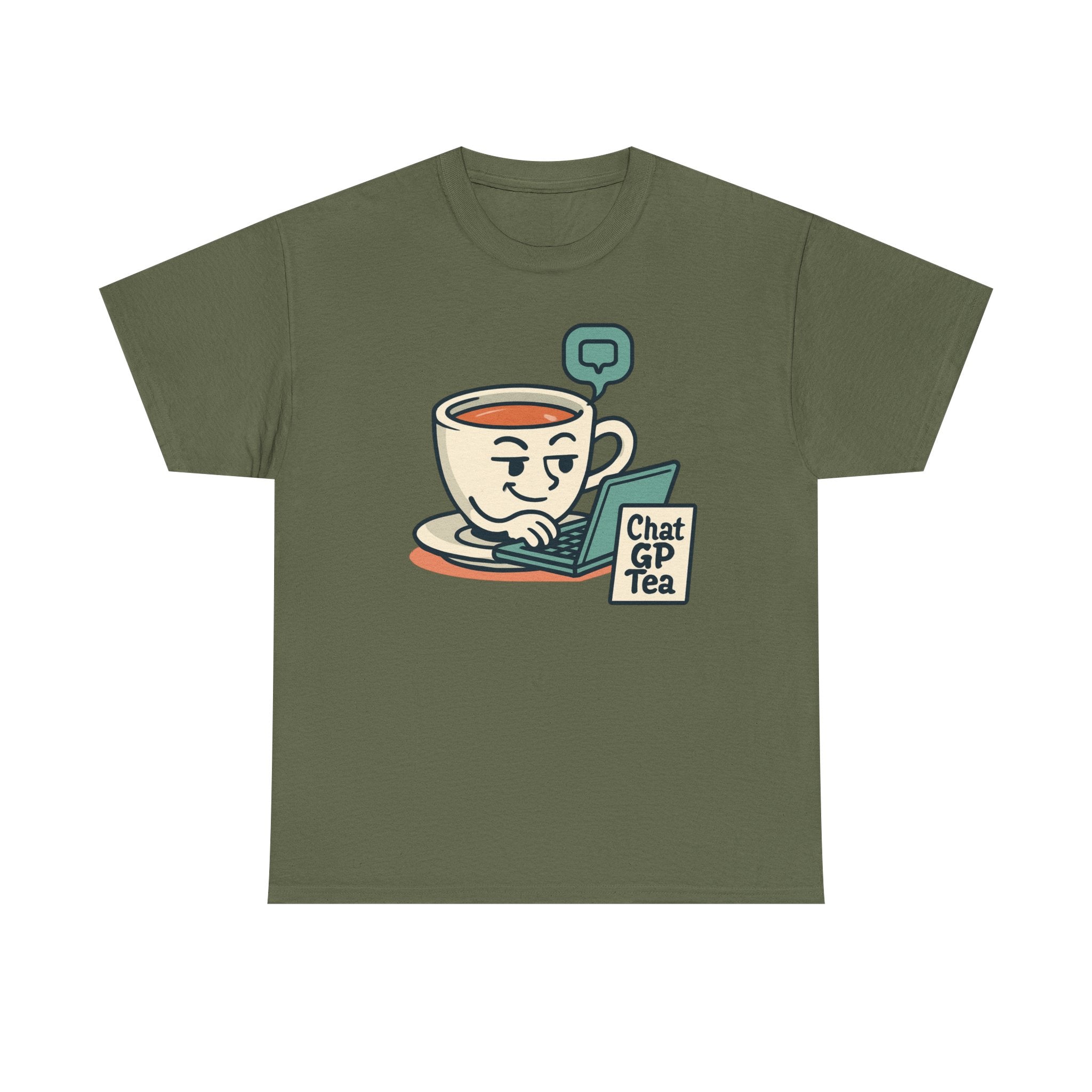 Chat GP Tea Shirt - Funny Tea Lover&